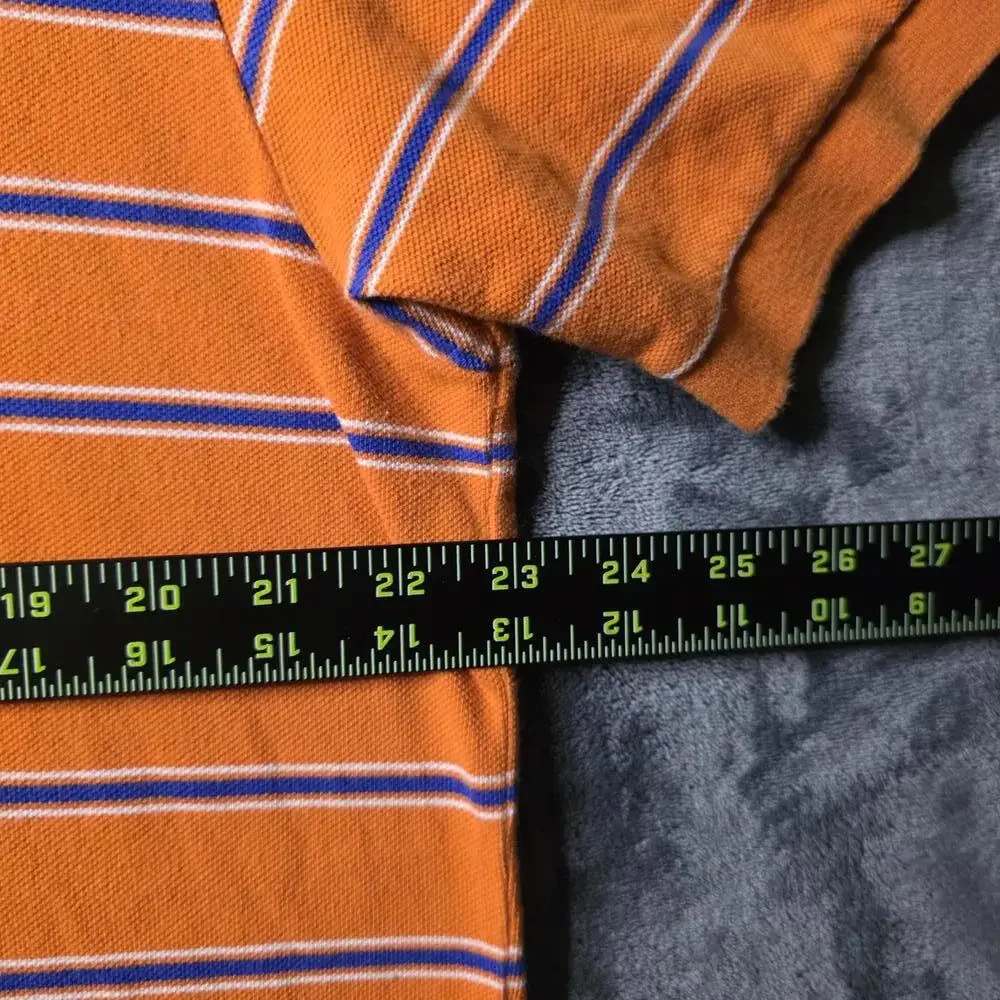 Polo Ralph Lauren Vtg Striped Mens Polo Sz Large